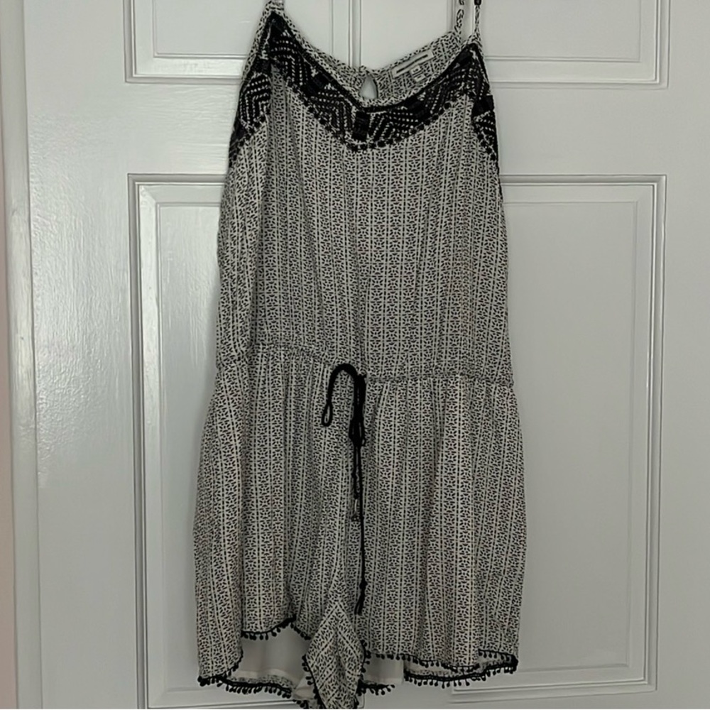Printed romper